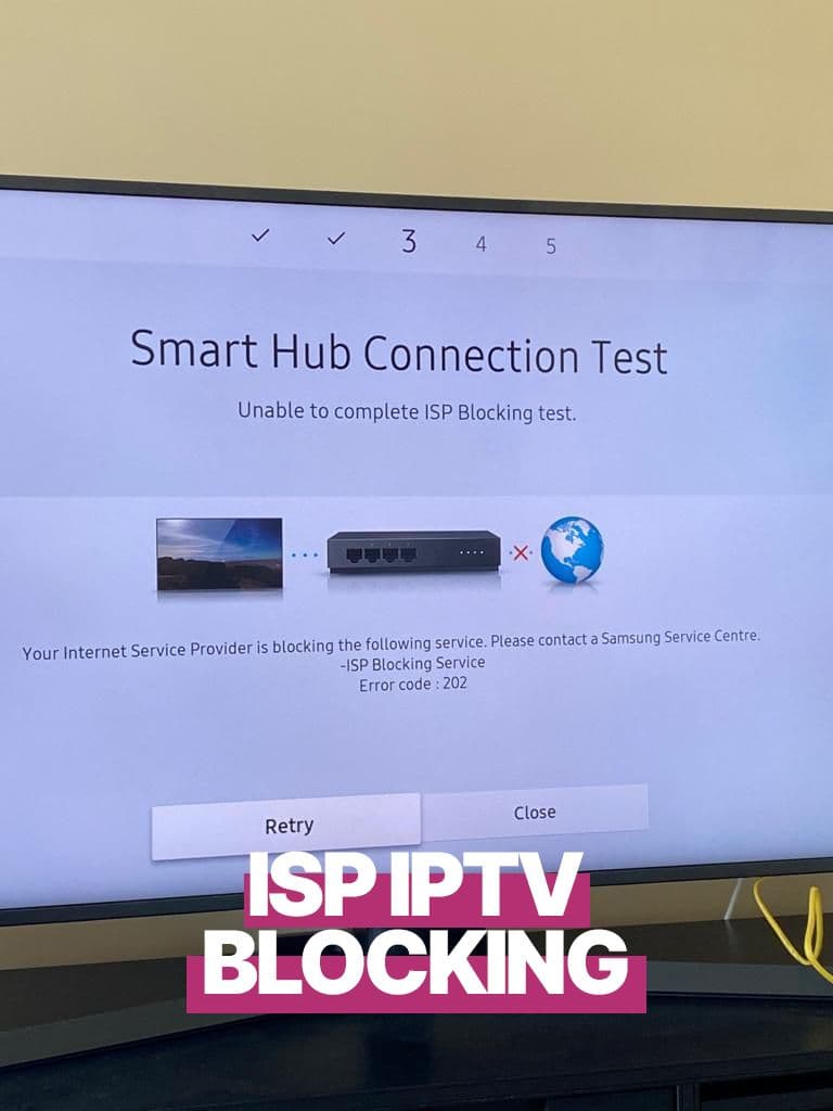 ISP IPTV Blocking