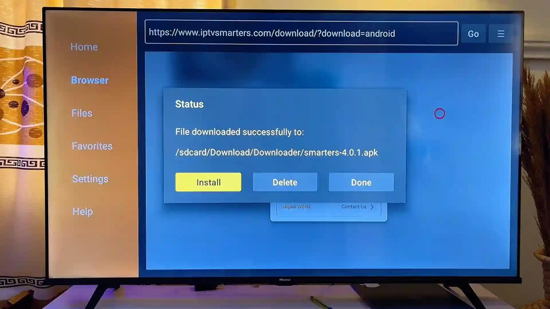iptv smarters pro samsung tv download